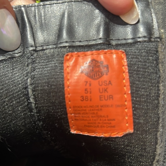 COPY - Rare Harley Davidson genuine leather women’s size 7.5 dress boots. - Picture 6 of 9